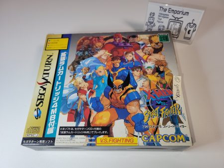 Xmen Vs Street Fighter  with RAM (RAM Pack Version) - Sega Saturn SegaSaturn Discount