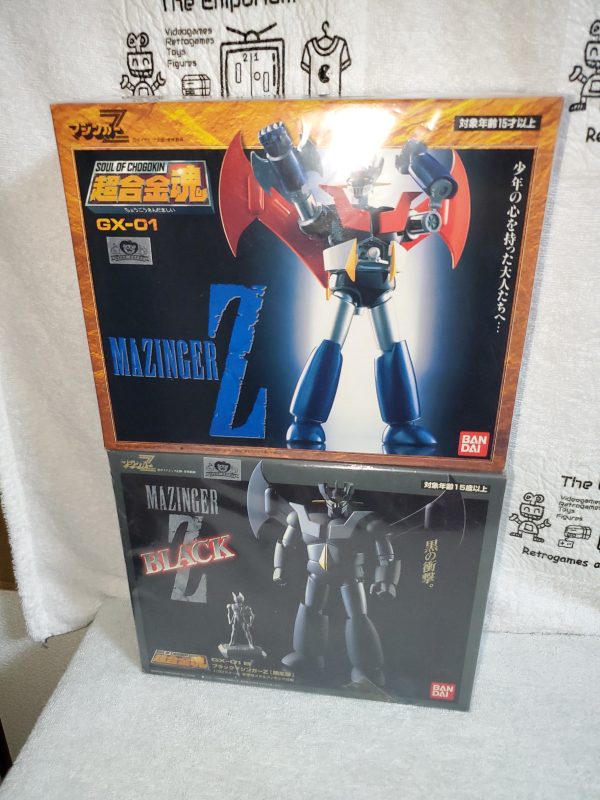 Mazinger z GX-01 + Mazinger z (black) GX-01B set soul of chogokin  toy action figure model emp22 Online Sale