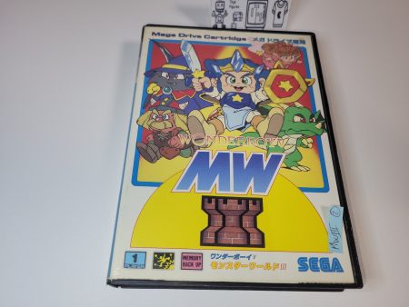 WonderBoy in MonsterWorld III - Sega MD MegaDrive Hot on Sale