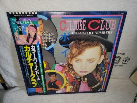 Culture Club > colour by numbers < Vinyl Record - japanese original soundtrack japan vinyl disc LP Online Sale