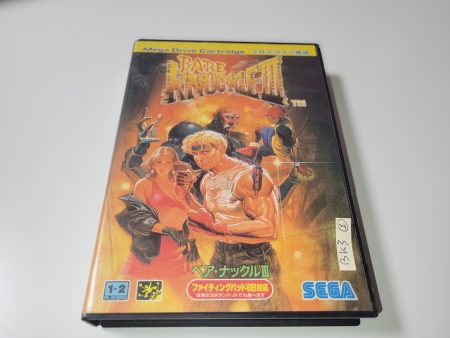 sergio - Bare Knuckle III - Sega MD MegaDrive Online Hot Sale