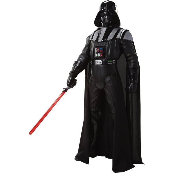 31  Inch Tall HUGE Star Wars Big-Figs DELUXE Darth Vader (Light Saber & SFX) LED LIMITED EDITION For Cheap