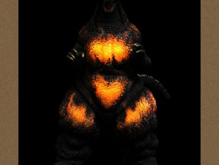 10  Inch Tall 1995 Burning Meltdown Godzilla Ric (LIGHT UP) LED TOHO Yuji Sakai Shonen-Ric EXCLUSIVE Online now