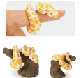 (Gashapon) Bandai - The Diversity Of Life On Earth Yubimaki Collection Armadillo Girdled Lizard & Ball Python Discount