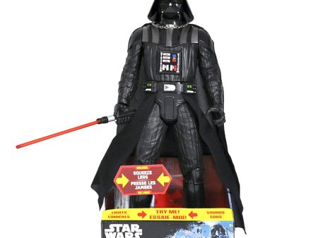 20  Inch Tall Star Wars Big-Figs DELUXE Darth Vader (Light Up & SFX) LED LIMITED EDITION Supply