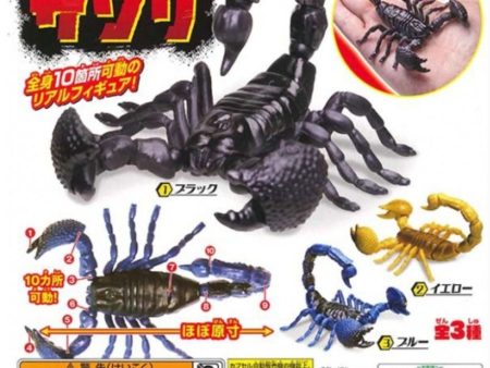 [Capsule Toy] Movable Scorpion Gacha Mini Figure - Random Signal Type (3 types in total) Discount