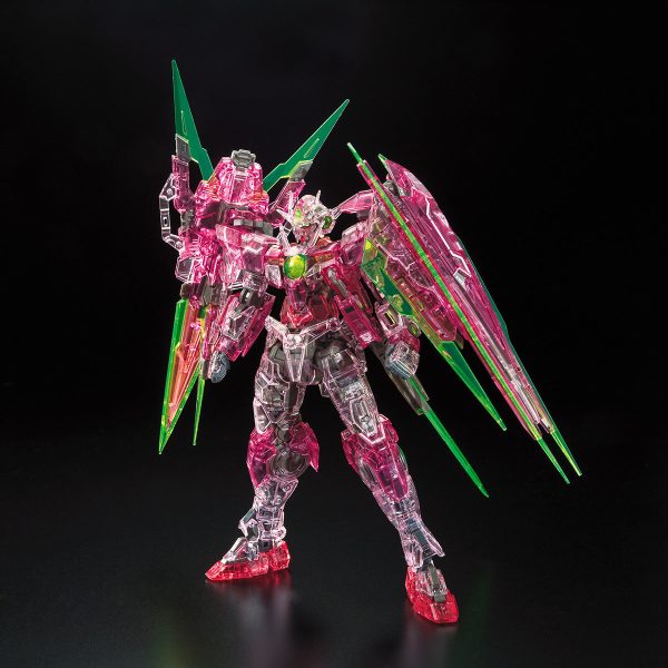 RG 1 144 Gundam Base Limited Gundam 00 Qan[T] Full Saber (Trans-Am Clear ver.) Online Hot Sale