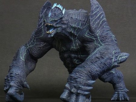 10  Inch Tall Leatherback Kaiju (UV BLACK LIGHT PAINT) 2016 TOHO Figure Pacific Rim Discount