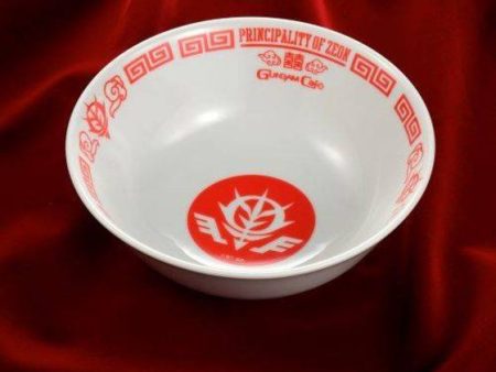 Gundam Café Ramen Bowl -  The Principality of Zeon Army Fashion