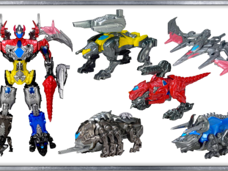 20” Inch Tall HUGE Combinable 5-Pack Megazord MMPR Movie Bandai Robot Chogokin Power Rangers Figure Fashion