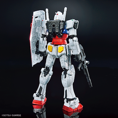 1 144 RX-78F00 Gundam (No Dock) (Titanium Finish) For Sale