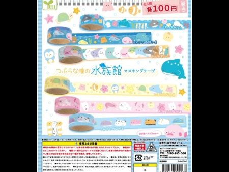 [Capsule Toy] Aquarium Paper Tape - Random Signal Type (6 types in total) Fashion