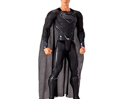 31  Inch Tall HUGE Big-Figs Superman Man Of Steel Movie LE (Black Suit) Figure LIMITED EDITION For Sale