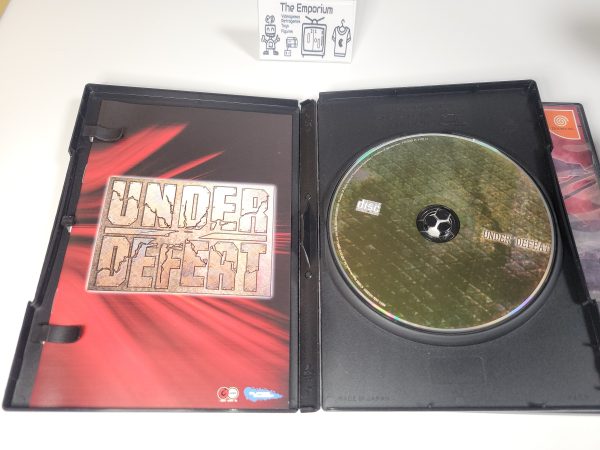 Under Defeat + soundtrack + dogtag- Sega dc Dreamcast Discount