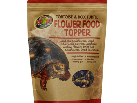 Zoo Med Tortoise & Box Turtle Flower Food Topper Fashion