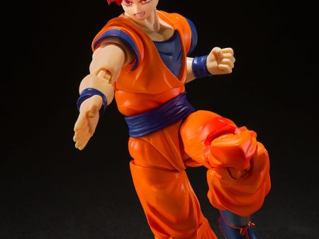 Super Saiyan God Son Goku Saiyan God of Virtue S.H.Figuarts Dragon Ball Super Hot on Sale