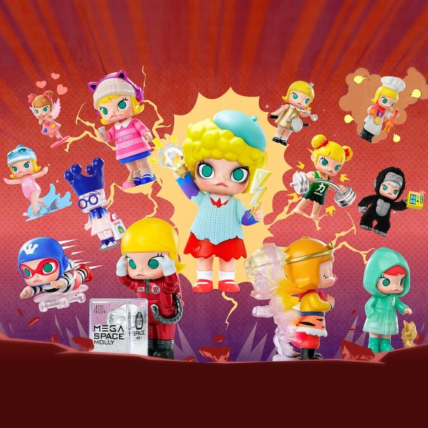 POPMART MOLLY My Instant Superpower Series Figures Blind Box Online now