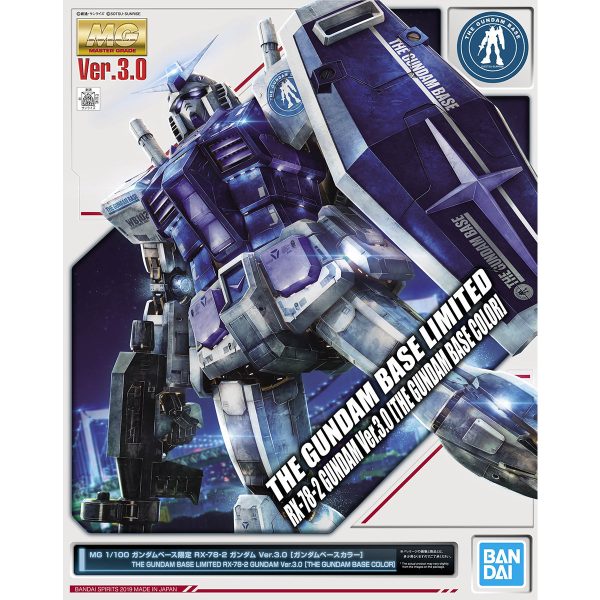 Gundam Base Limited MG 1 100 RX-78-2 Gundam Ver. 3.0 [The Gundam Base Color] Online now