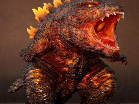 05” Inch Tall 2019 DefoReal Series Burning Godzilla Ric TOHO Vinyl Figure SHONEN-RIC EXCLUSIVE Online