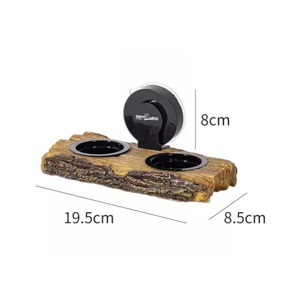 REPTIZOO 2 in 1 Turtle Ramp and Arboreal Feeders #TB09 Sale