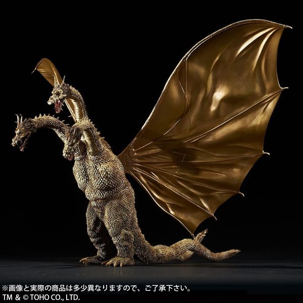 18  Inch Tall HUGE King Ghidorah 1964 X-PLUS TOHO DAI-KAIJU SERIES Three-Headed Monster 25cm Scale Online now