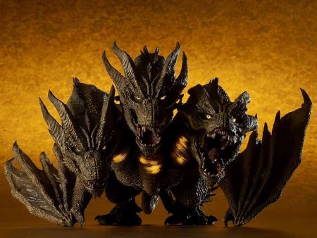 06” Inch Tall DefoReal King Ghidorah Ric LE KOTM (LIGHT UP) LED TOHO Figure LIMITED EDITION Fashion