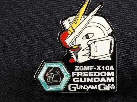 Freedom Gundam Face Pin Online