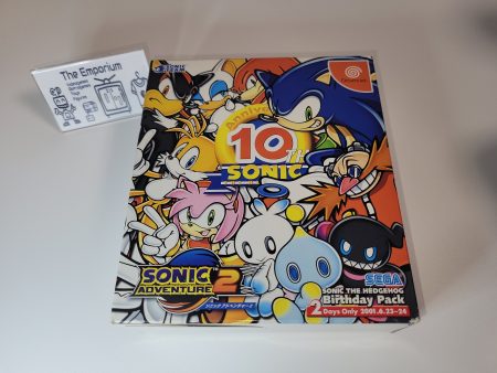 Sonic Adventure 2 10th Anniversary - Sega dc Dreamcast Fashion