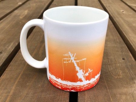 EVA STORE Original Mug Feat. RADIO EVA B. Wave Pattern Ver.2 Online Sale