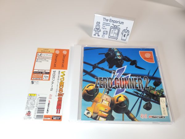 Zero Gunner 2 -  Sega dc Dreamcast Cheap