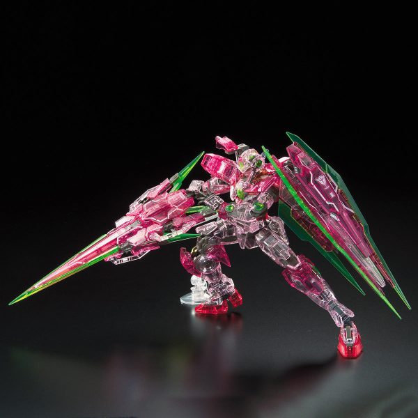 RG 1 144 Gundam Base Limited Gundam 00 Qan[T] Full Saber (Trans-Am Clear ver.) Online Hot Sale