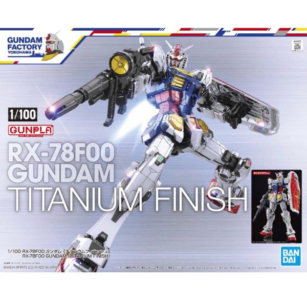 1 100 RX-78F00 Gundam [Titanium Finish] Supply