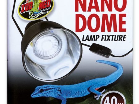 Zoo Med Nano Dome Lamp Fixture 40w Max LF-35 Fashion