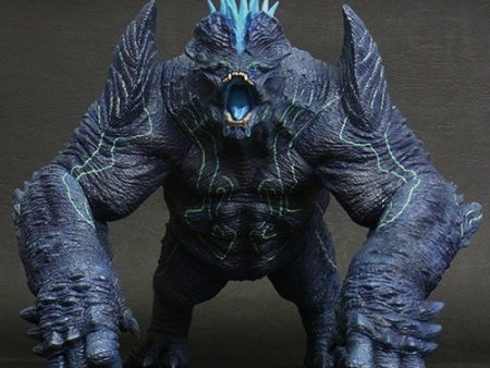 10  Inch Tall Leatherback Kaiju Ric (UV BLACK LIGHT PAINT) 2016 TOHO Figure LIMITED EDITION Online Hot Sale