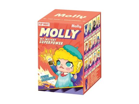 POPMART MOLLY My Instant Superpower Series Figures Blind Box Online now