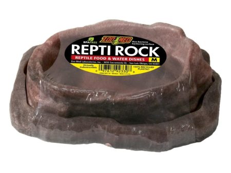 Zoo Med Combo Repti Rock Food and Water Dishes Supply