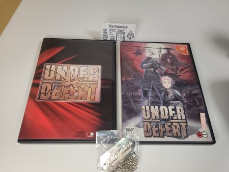 Under Defeat + soundtrack + dogtag- Sega dc Dreamcast Discount