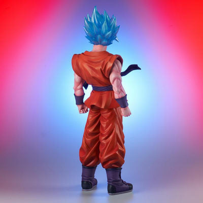 19” Inch Tall HUGE Gigantic Series Goku LIGHT UP LED SSGSS Blue X10 Kaio-ken Kaioken LIMITED EDITION For Discount