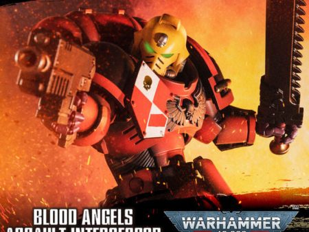 WARHAMMER 40,000 BLOOD ANGELS ASSAULT INTERCESSOR (February & March Ship Date) For Cheap