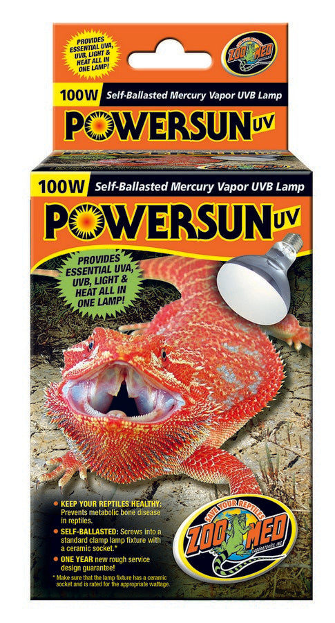 Zoo Med Powersun UV Mercury Vapor Bulb Hot on Sale