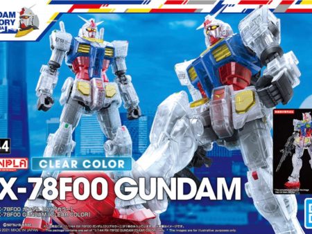 1 144 RX-78F00 Gundam (Clear Color) (No Dock) Online