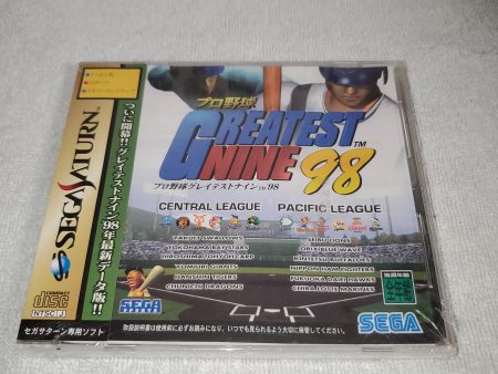 Greatest nine 98 brand new sealed -  sega saturn stn sat japan For Sale