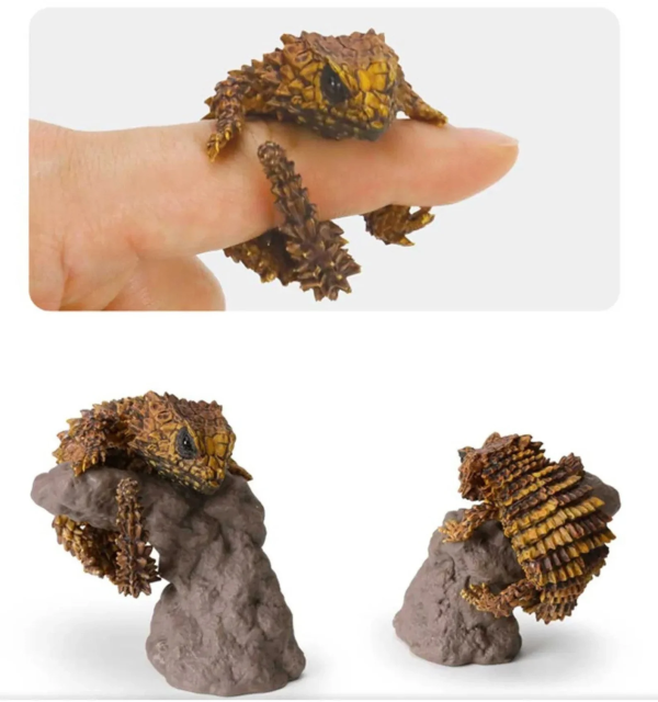 (Gashapon) Bandai - The Diversity Of Life On Earth Yubimaki Collection Armadillo Girdled Lizard & Ball Python Discount