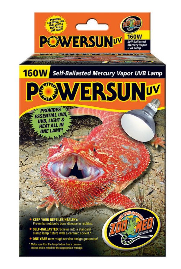 Zoo Med Powersun UV Mercury Vapor Bulb Hot on Sale