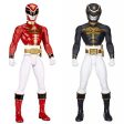 31  Inch Tall HUGE Big-Figs 2-Pack Megaforce Red + Black Ranger MMPR Figure Power Rangers Online Sale