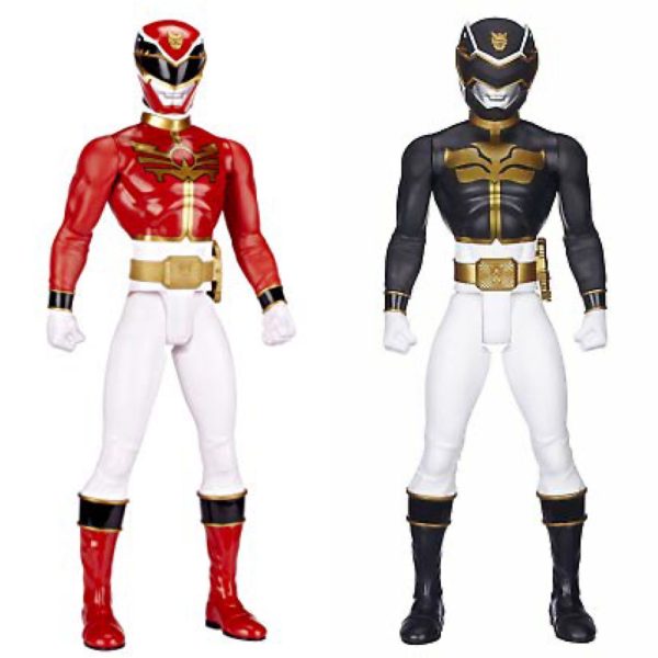 31  Inch Tall HUGE Big-Figs 2-Pack Megaforce Red + Black Ranger MMPR Figure Power Rangers Online Sale