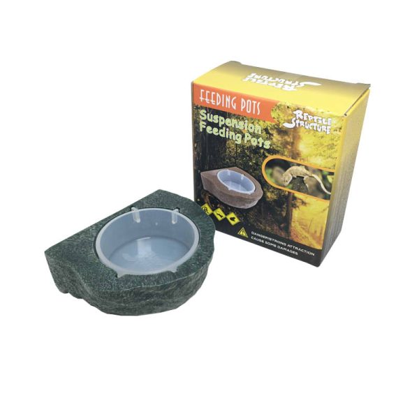 REPTILE STRUCTURE Magnetic Feeding Dish Fashion