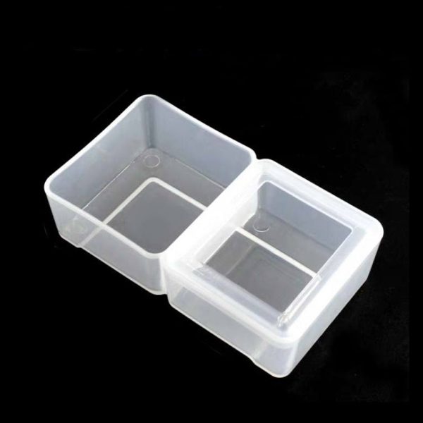 Dual Square Water Worm Dish - Transparent Hot on Sale