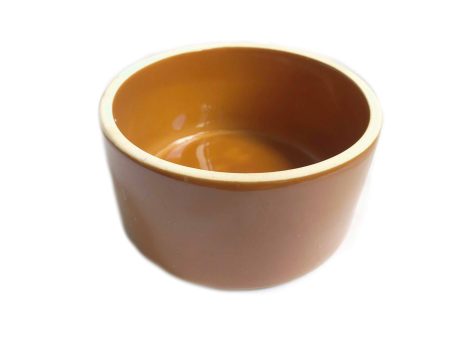 Water Dish 13 x 6.5cm (Brown) For Cheap