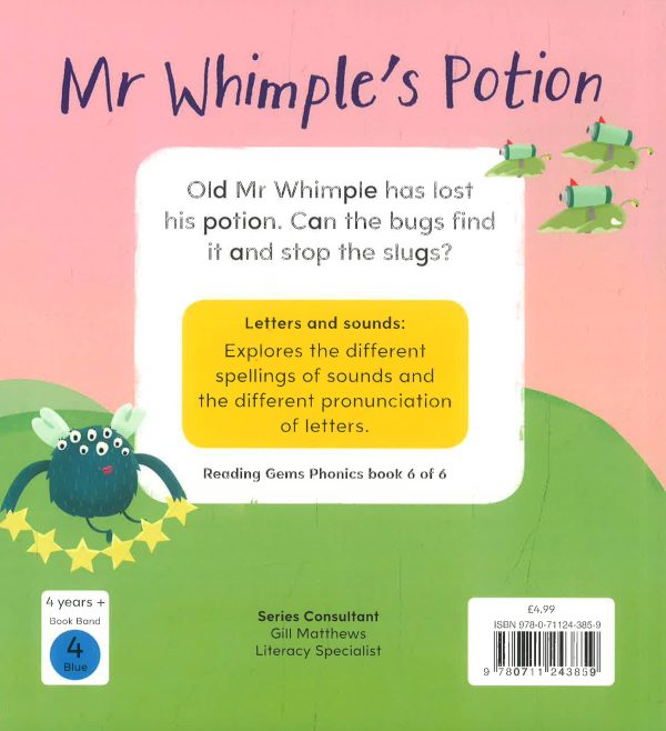 Reading Gems Phonics: Mr Whimple s Potion For Sale